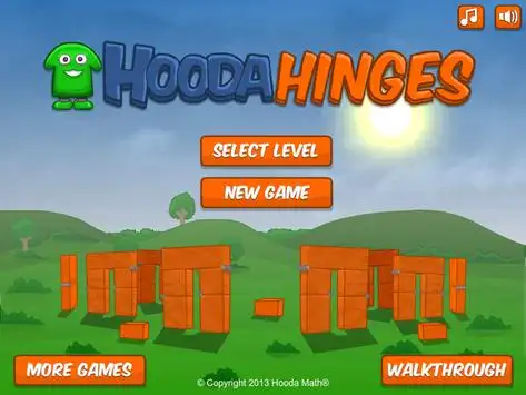 Hooda Hinges - Playyah.com | Free Games To Play