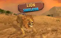 Wild African Lion Simulator 3D Screen Shot 0