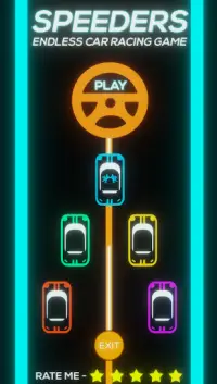 Speeders - Endless Car Racing Game Screen Shot 0