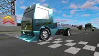 simulador de caminhão de raça Screen Shot 1