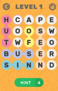 Word Genius: Find Hidden Words Screen Shot 0