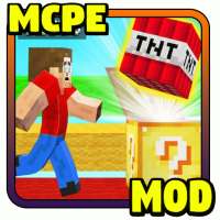 Lucky Block Race MCPE - Minecraft Mod