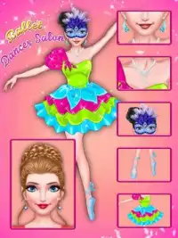 Princess Ballet Spa Salon - Salon Games For Girls Screen Shot 0