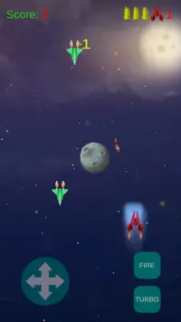 Space Fighter - free, no ads Screen Shot 1