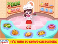 Chef Restaurant Kitchen Game Screen Shot 1