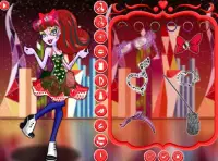 Monster Halloween Dolls Dress Up Girls Game Screen Shot 2