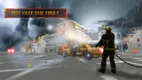 ภารกิจกู้ภัยดับเพลิง - 3D การผจญภัย Screen Shot 1