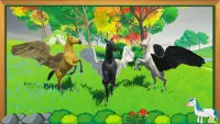 Flying Unicorn Sim :Pegasus 3D Screen Shot 2