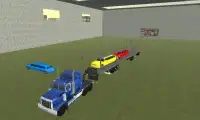 3D Limo Transporter Truck Screen Shot 4