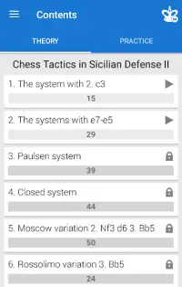 Chess Tactics in Sicilian 2 Screen Shot 1