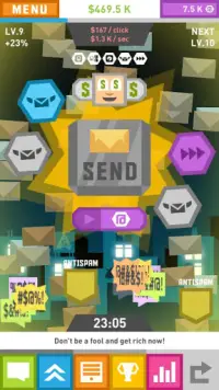 Spam Game - Clicker Screen Shot 4