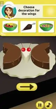 Butterfly Chocolate Cake Screen Shot 3
