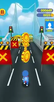 Subway Doraemon Surf Dash Screen Shot 2