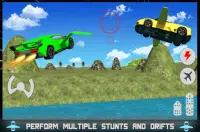 Flying Car 3D: Extreme Pilot Screen Shot 0