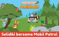 Mobil Patrol Petak Umpet: Binatang Prasekolah Screen Shot 0