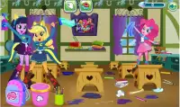 Equestria Girls Classroom Cleaning Screen Shot 1