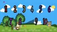 Learn numbers, a game for little kids! Screen Shot 2