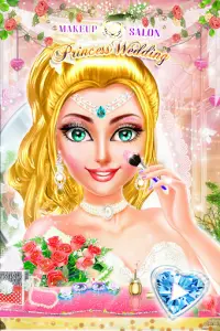 MakeUp Salon Princess Wedding - Makeup & Dress up Screen Shot 4