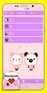 Blackpink Messenger! Chat Simulator Screen Shot 1