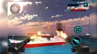 Bataille de la marine Gunships attaque 3D Screen Shot 1