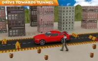 túnel construcción autopista 3d Screen Shot 2