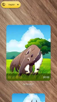 बच्चों के लिए जानवरों की पहेली Screen Shot 1