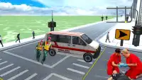 レスキュー救急車シム3Dを駆動 Screen Shot 0