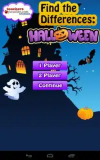 Halloween Game Find Difference Screen Shot 3