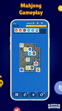 Crypto Mahjong: Earn BTC ETH Screen Shot 0