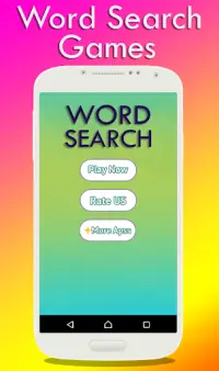 Word Search Puzzles games Screen Shot 1