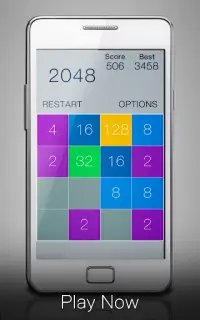 2048 Số Puzzle Game Screen Shot 8