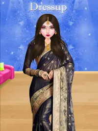 Gorgeous Indian Bride Wedding Fashion Salon Makeup Screen Shot 0