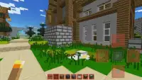 Crafting Block Building Game Screen Shot 2
