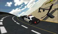 Policja samochód jazdy 3D Screen Shot 10