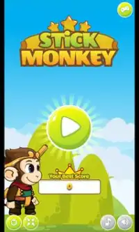 Stick Monkey Hero Screen Shot 3