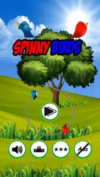 Spinny Birds Screen Shot 0