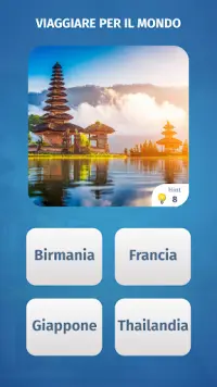 World Quiz - Gioco Trivia Screen Shot 4