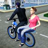 BMX Bicycle Taxi Driving Sim 2018