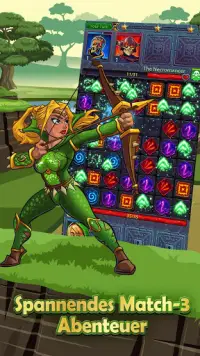 Heroes and Puzzles Screen Shot 1