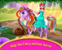 Peri Kuda Fantasi - Sihir Peduli Salon Permainan Screen Shot 9