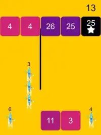 Snake vs Numbers Block Wall - quick slither arrow Screen Shot 14