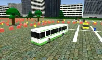 Bus Parking 2016 3D Screen Shot 4