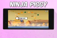 Ninja Piggy Jump Adventures Screen Shot 2