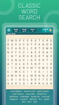 Amazing Word Search Screen Shot 1