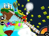 3D xe lửa tṛ chơi cho trẻ em Screen Shot 11