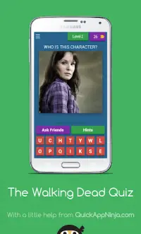 The Walking Dead Quiz Screen Shot 2