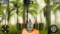 اطلاق النار على الهدف الحقيقي زجاجة 3D اطلاق النار Screen Shot 2
