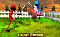 Stickman 닌자 전쟁 극단적 인 싸움 3D Screen Shot 9