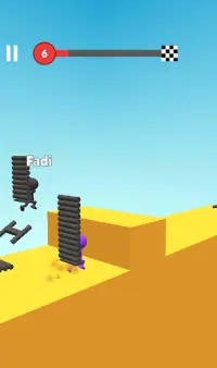 Ladder Stair Racing- Stack the stairs Screen Shot 7