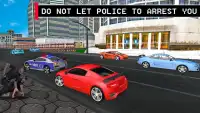 US Police Car Gangster Chase Crime Simulator Screen Shot 6